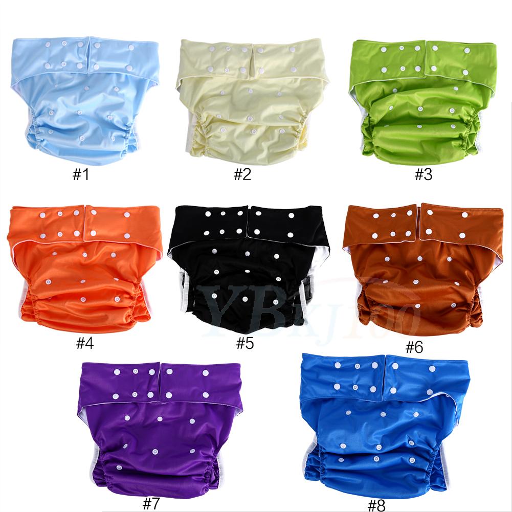 Breathable Adult Pocket Diaper Reusable Bedwetting Health Incontinent