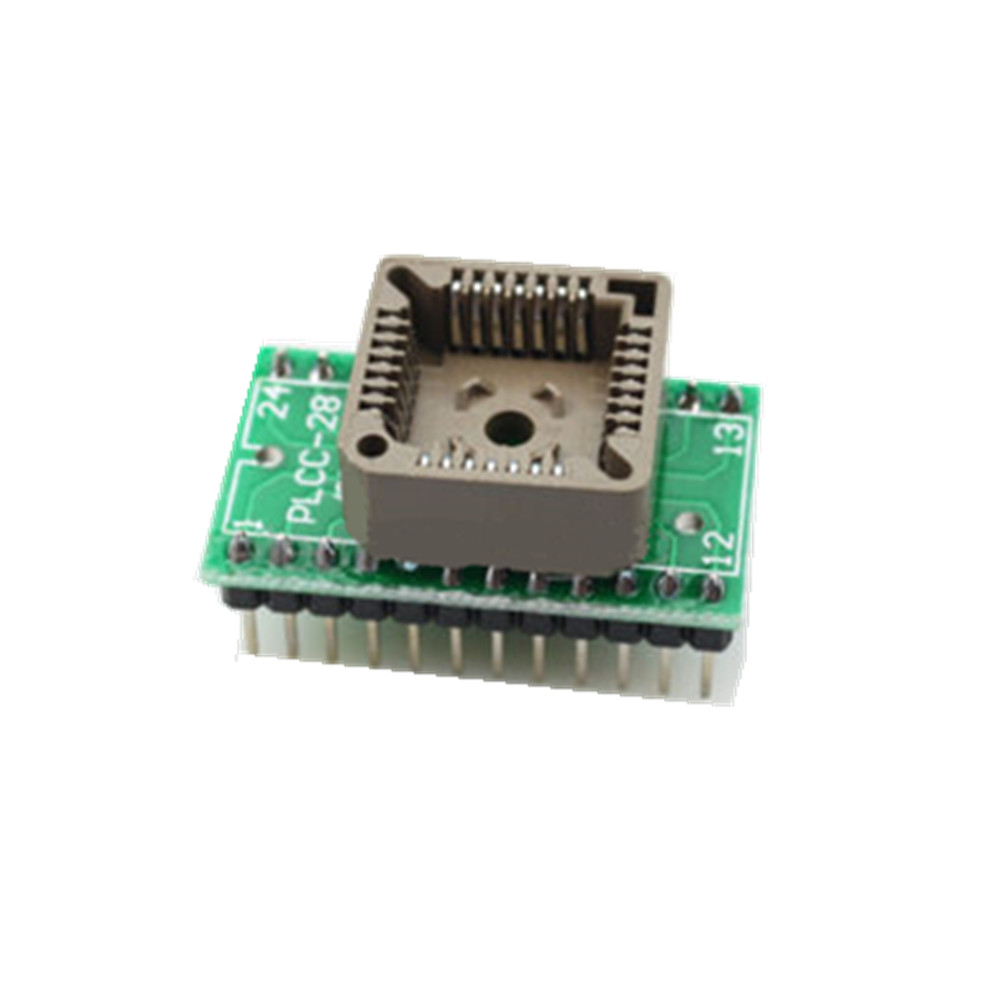 PLCC28 to DIP24 EZ Programmer Adapter Socket IC Test Socket Universal Converter