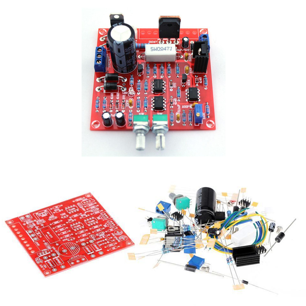 030V 2mA3A Adjustable DC Regulated Power Supply DIY Kit Short with