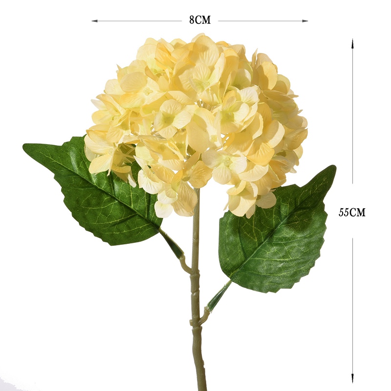 High Quality Silk Hydrangea Artificial Flowers Lovely Real Touch