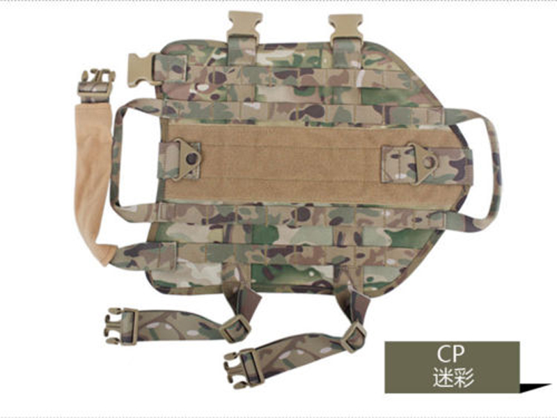 Tactical Military K9 MOLLE Service Dog Harness Police German Shepherd