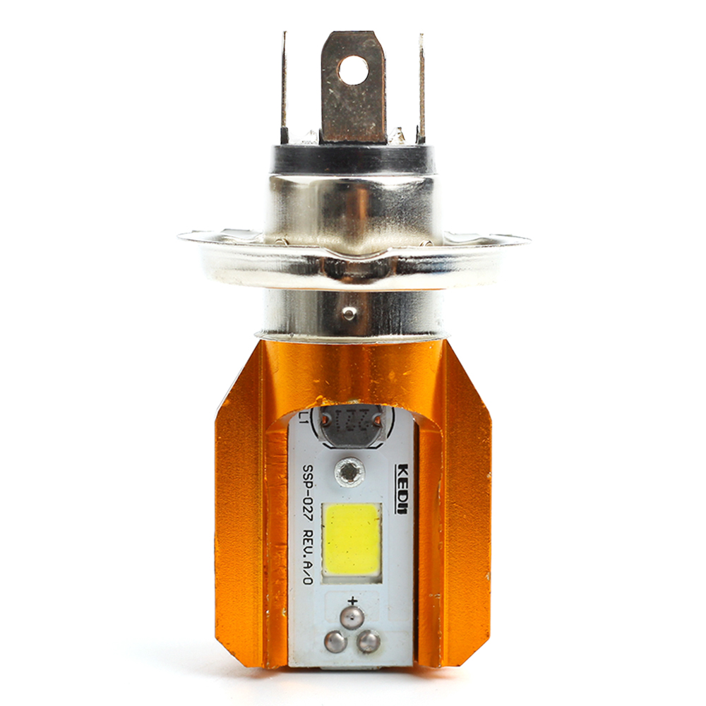 H4 COB LED BIRNEN SCHEINWERFER 6W SMD 12V GLÜHLAMPE MOTORRAD ROLLER ATV LAMPE | eBay