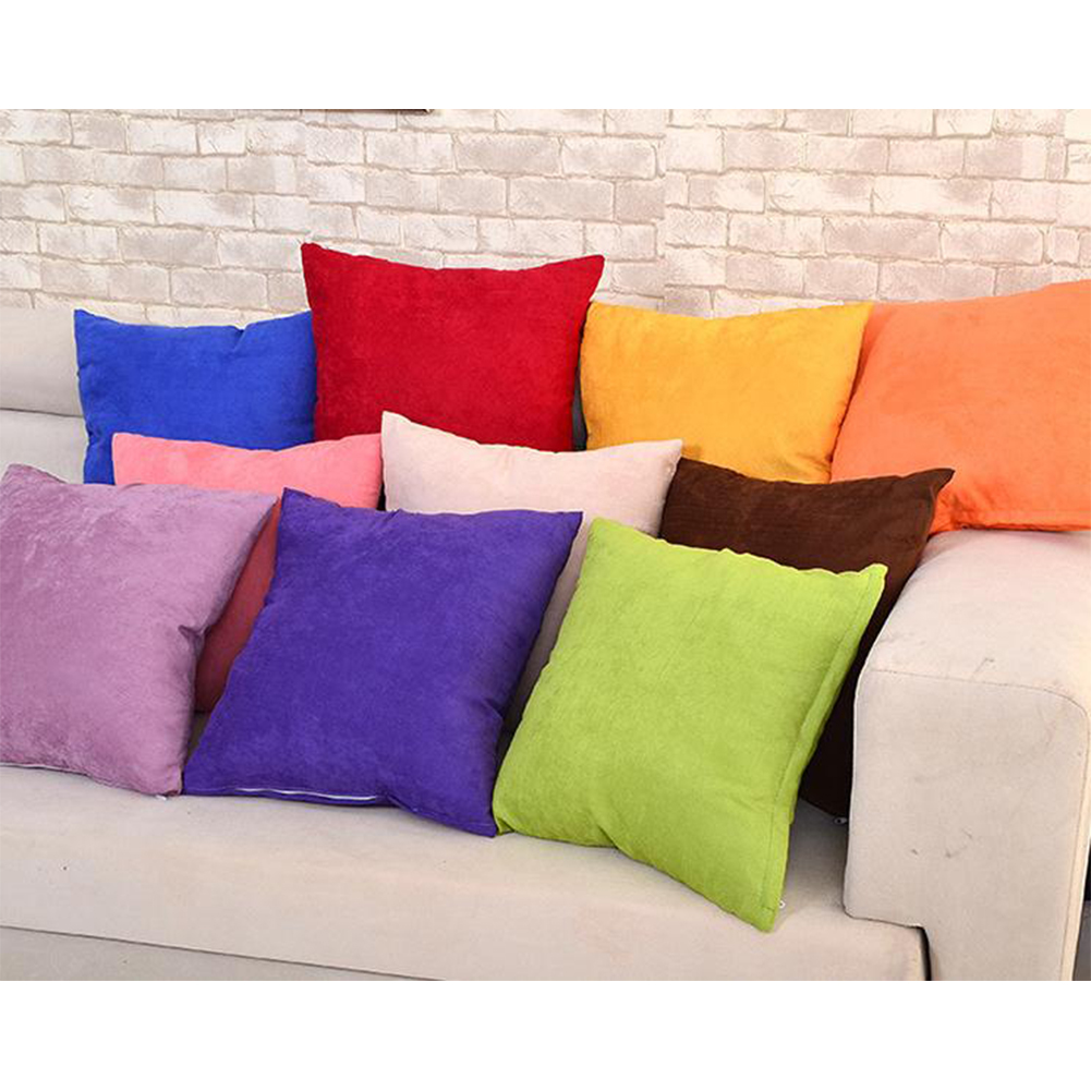 45*45cm Cute Sofa Couch Throw Pillow Case Pillowcase Cushion Cover Pink Coffee E eBay
