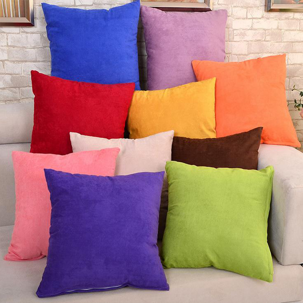 45*45cm Cute Sofa Couch Throw Pillow Case Pillowcase Cushion Cover Pink Coffee E eBay