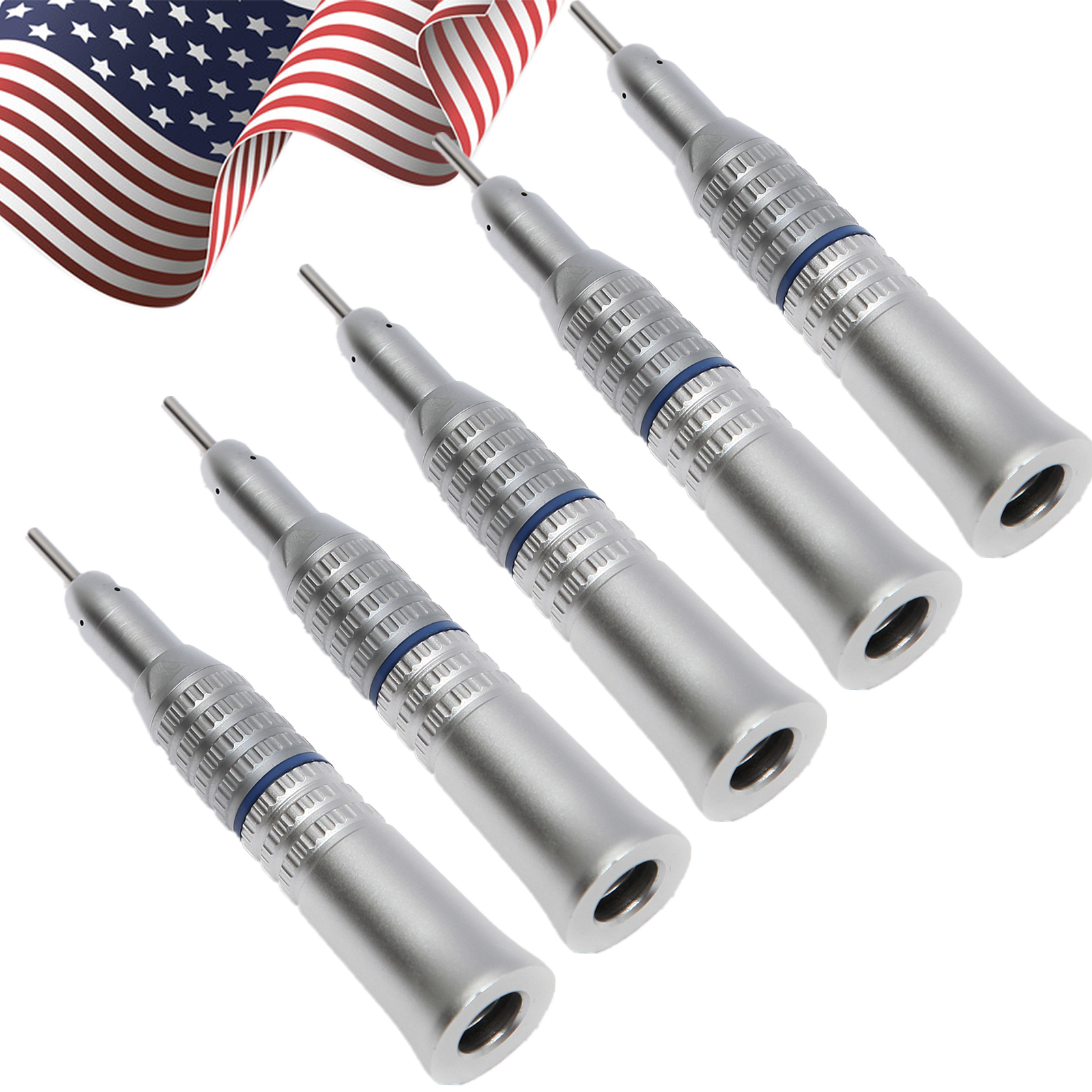 5 Dental Slow Low Speed EType Latch Straight Handpiece Fit Prophy