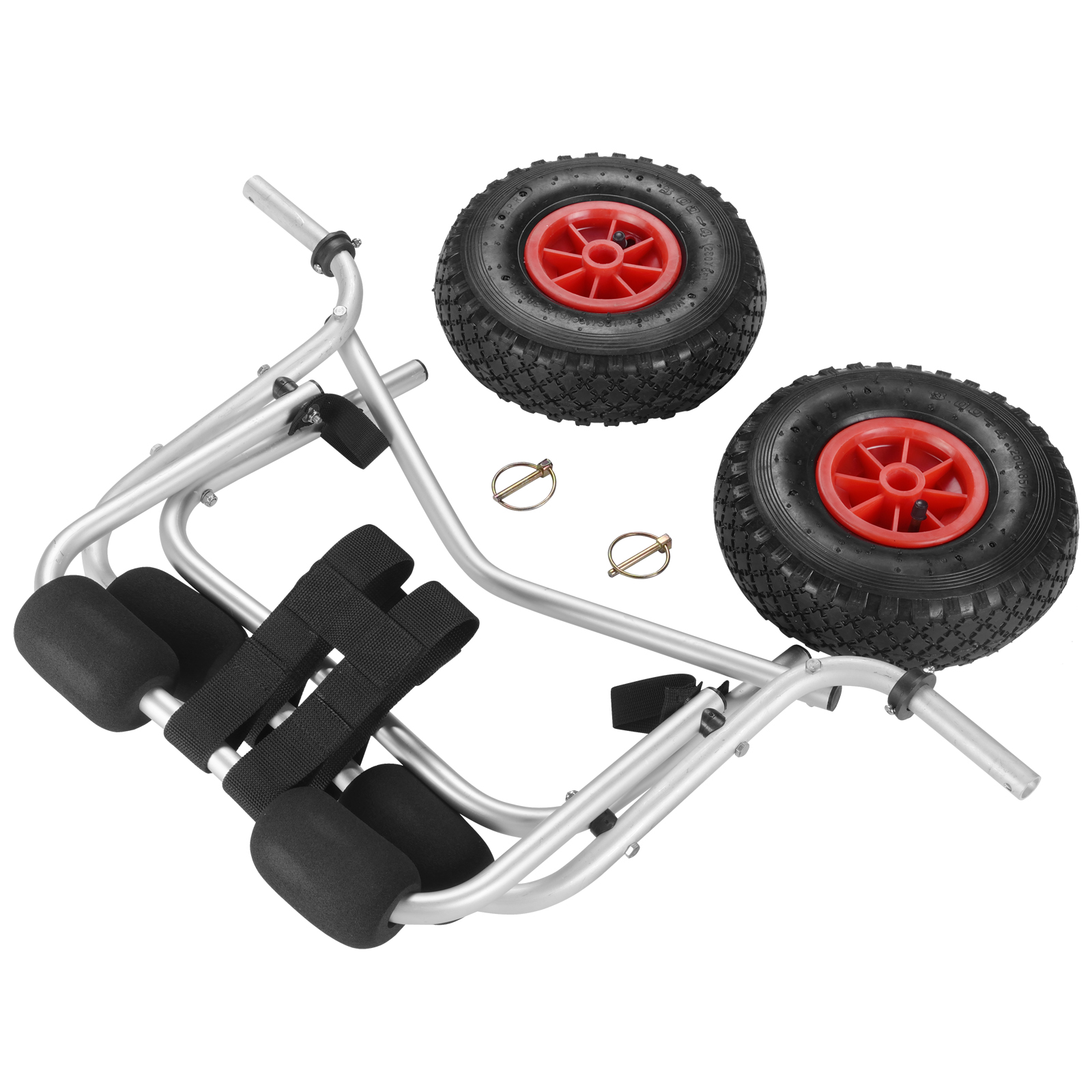 Kayak Canoe Jon Boat Carrier Dolly Trailer Trolley Transport Cart