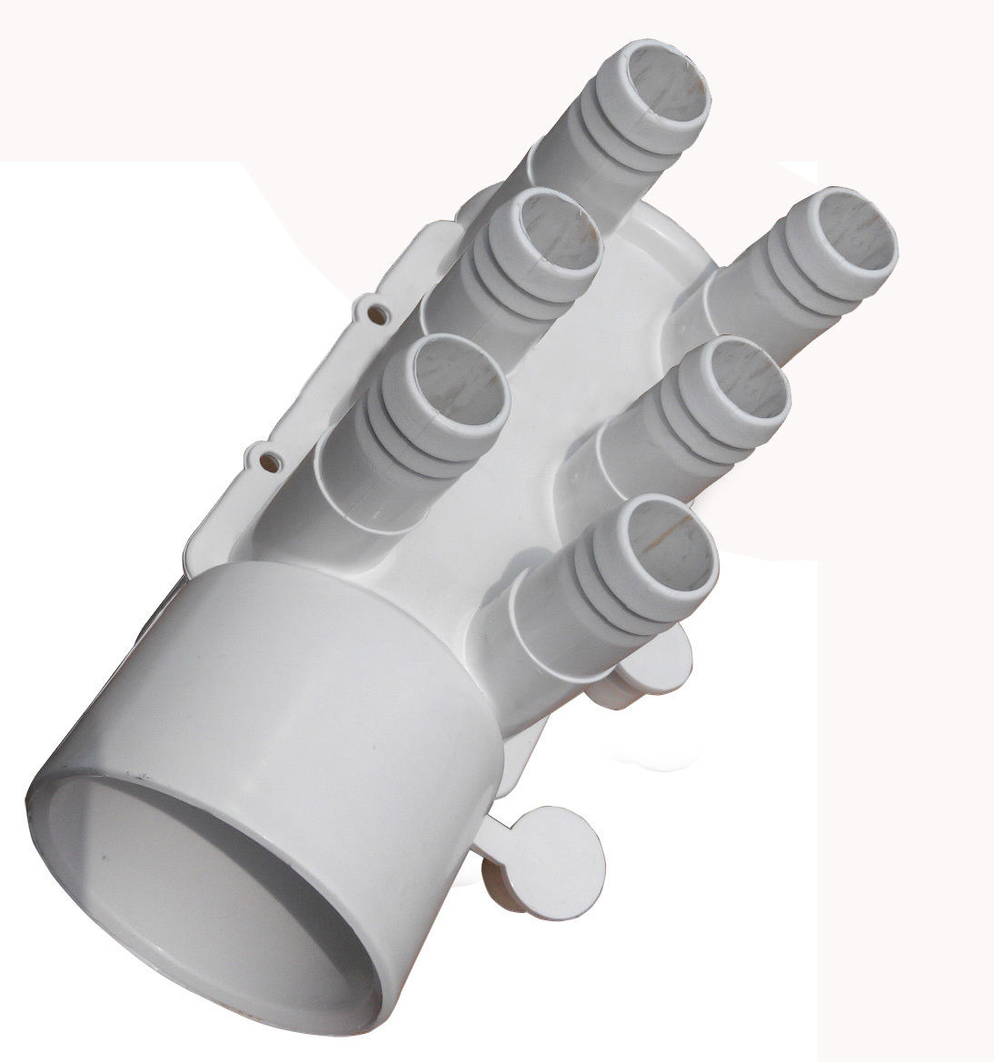 Spa Hot Tub PVC Plumbing Manifold 2"slip x2"spigot 6x 3/4" Ports