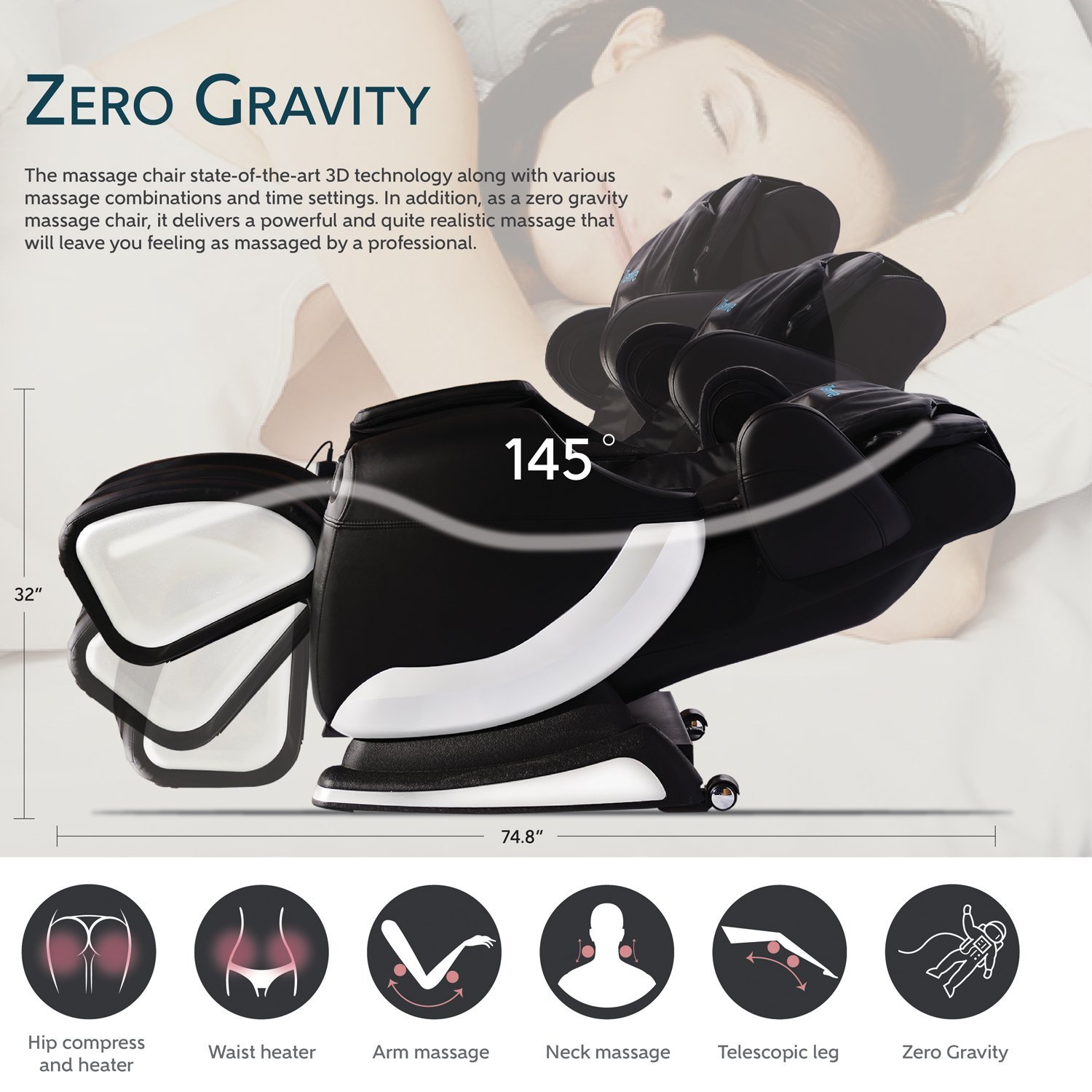 Zero Gravity Full Body Massage Chair zero gravity massage chair design Zero Gravity Full Body Massage Chair zero gravity massage chair design