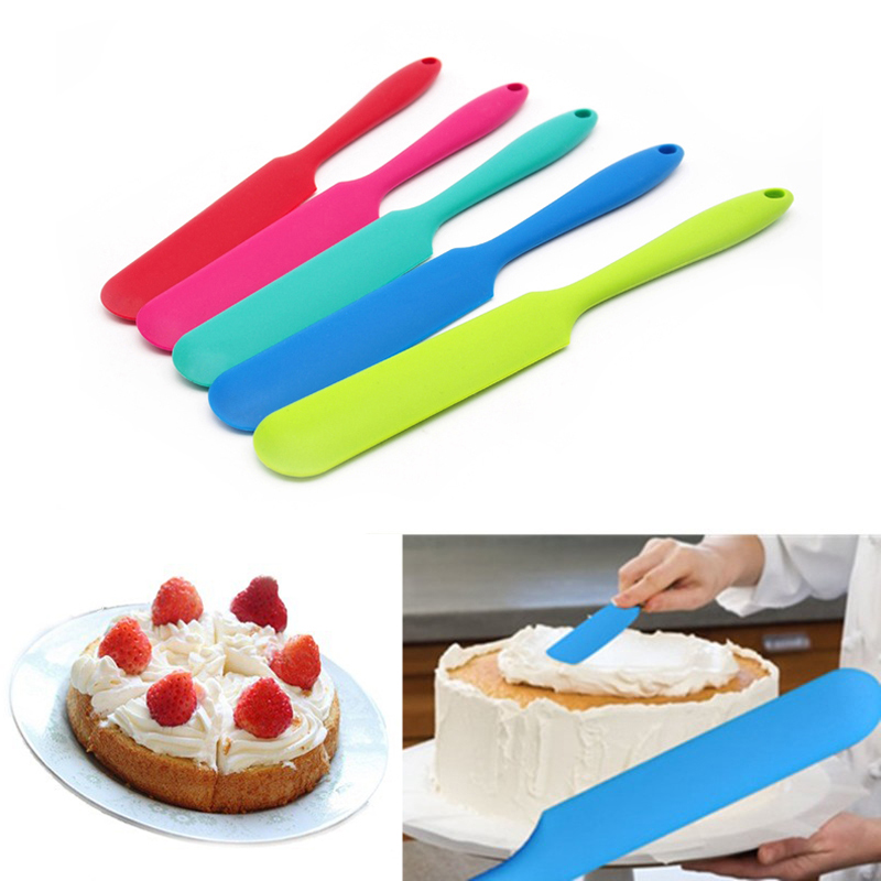17 Designs Silicone Spatulas Spoon Baking Butter Scraper Cake Cooking