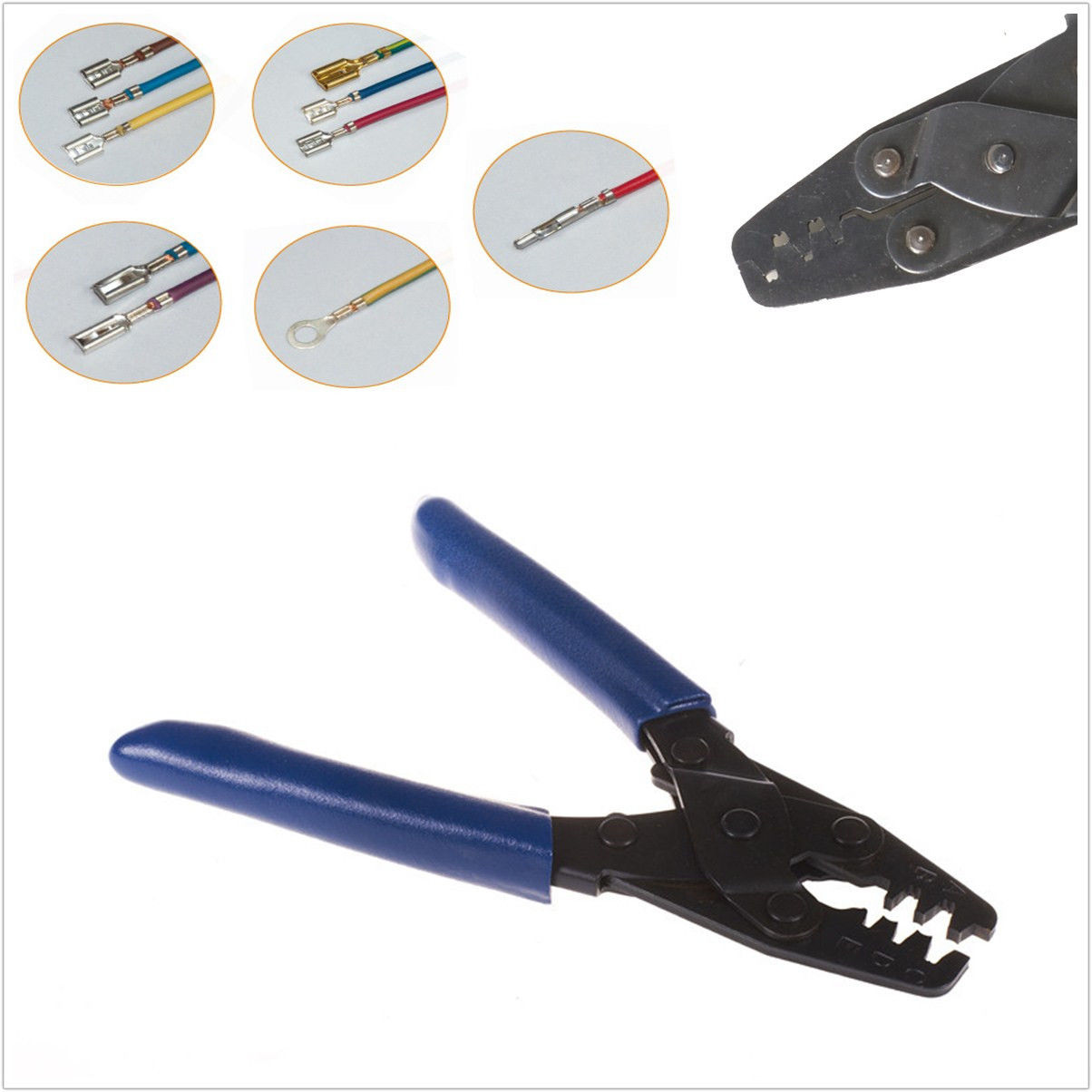 DR1 Open Barrel Automotive Terminal Crimp Tool Wiring Harness