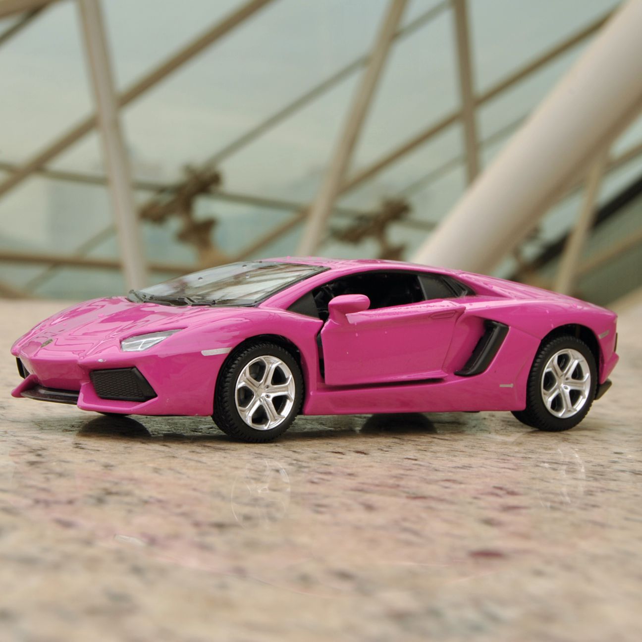 Lamborghini Aventador LP700-4 1/32 Pink Diecast Model Car Toys ...