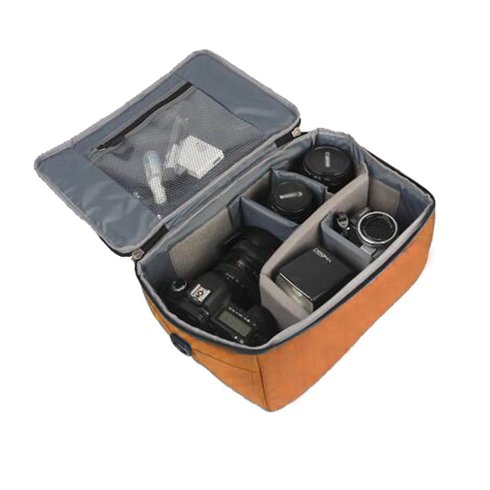 DSLR SLR Partition Flexible Folding Padded Camera Lens Insert Bag