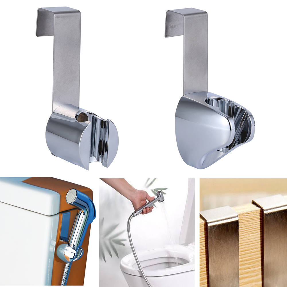 Hand Shower Toilet Bidet Sprayer Holder Hook Hanger Brushed Nickel