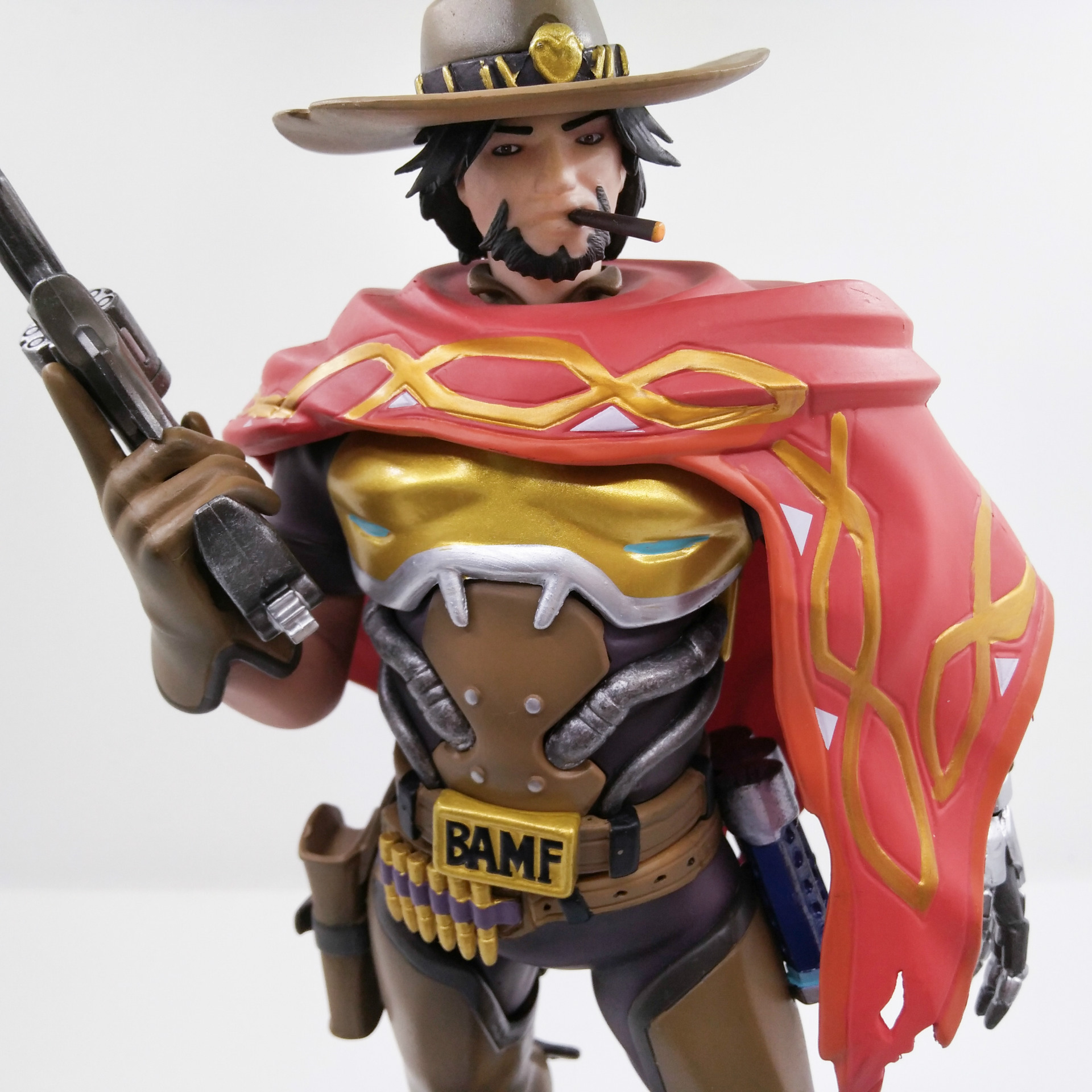 NEW BLIZZARD OVERWATCH OW JESSE MCCREE BAMF COWBOY FIGURE FIGURINE PVC
