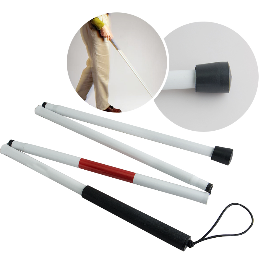 Aluminum Mobility Folding Cane For the Blind White Cane 124cm best eBay