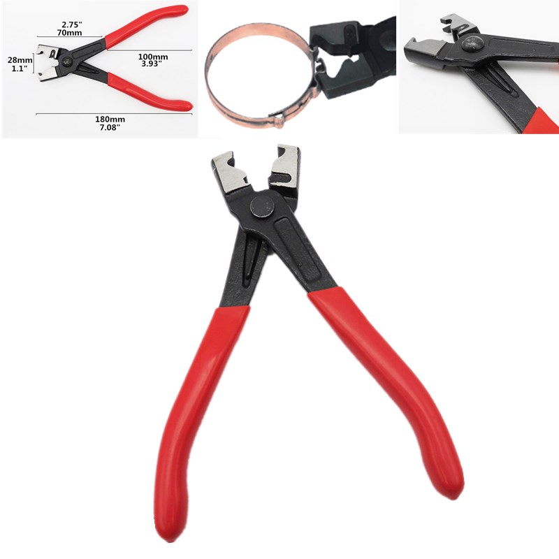 Hose Clip Pliers Click R Type Collar Clamp Swivel Drive Shafts Angle
