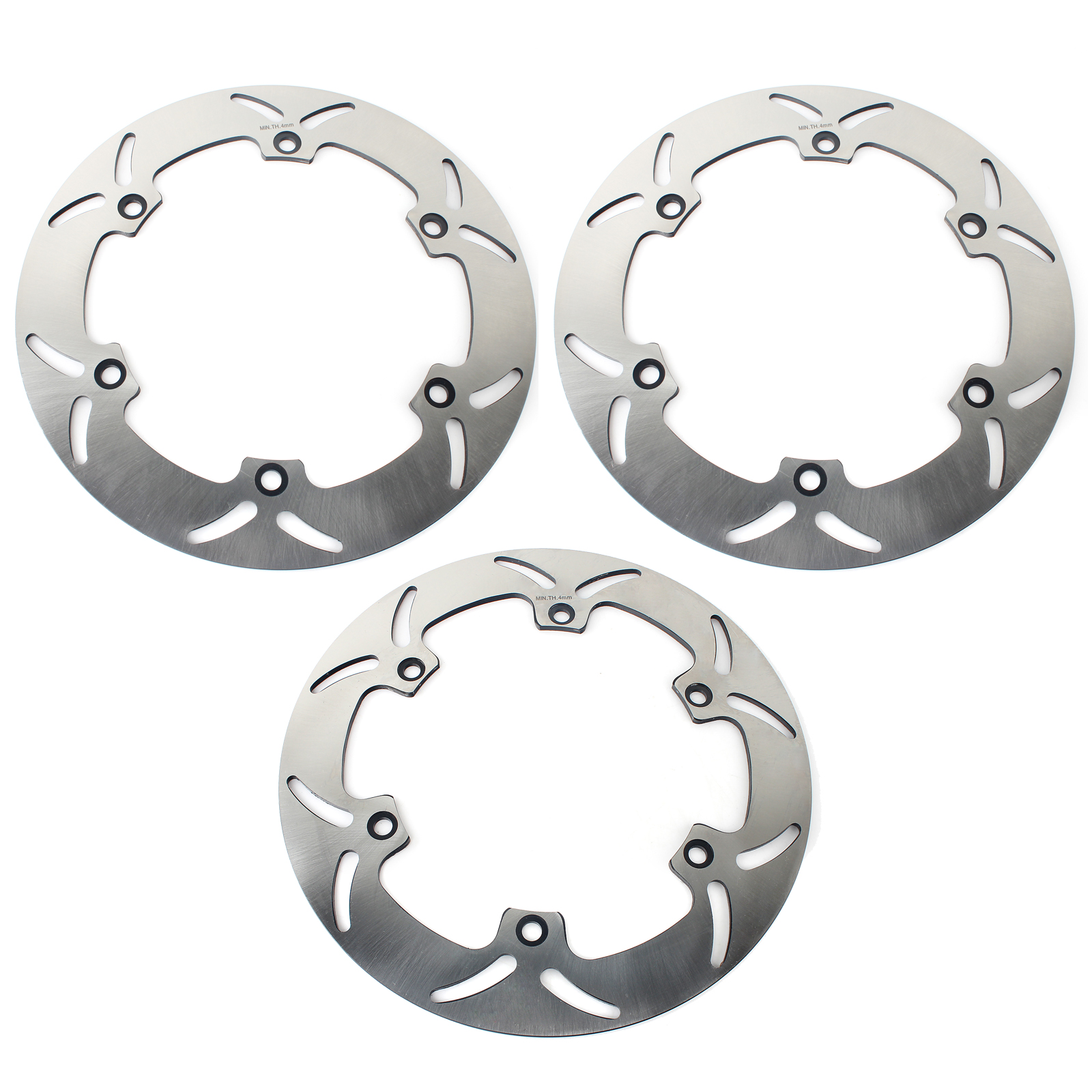 3pcs Front Rear Brake Rotors Disc For Honda Goldwing 1500 GL1500SE 1990