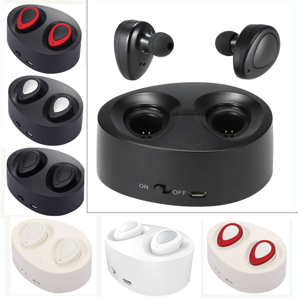 True Wireless Stereo Headphones Bluetooth Earbuds Earphone For iOS or Android | eBay