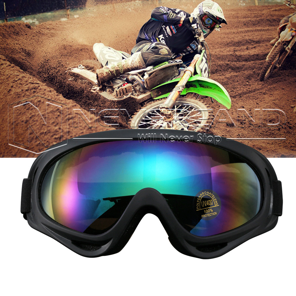Motocross Motorcycle Goggles Dirt Bike Off Road AntiFog night vision SKI ATV UV eBay