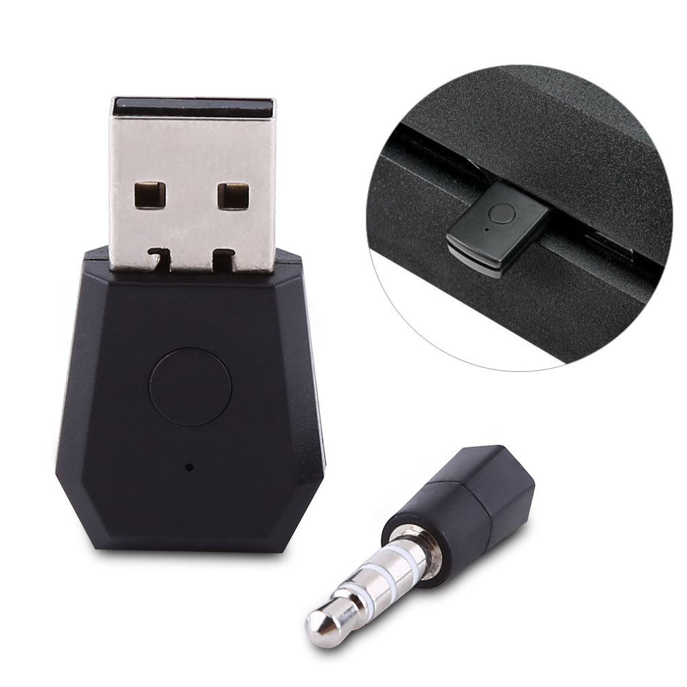 Wireless Headphone/Microphone USB Adapter/Dongle Bluetooth 4.0 Receiver For PS4 eBay