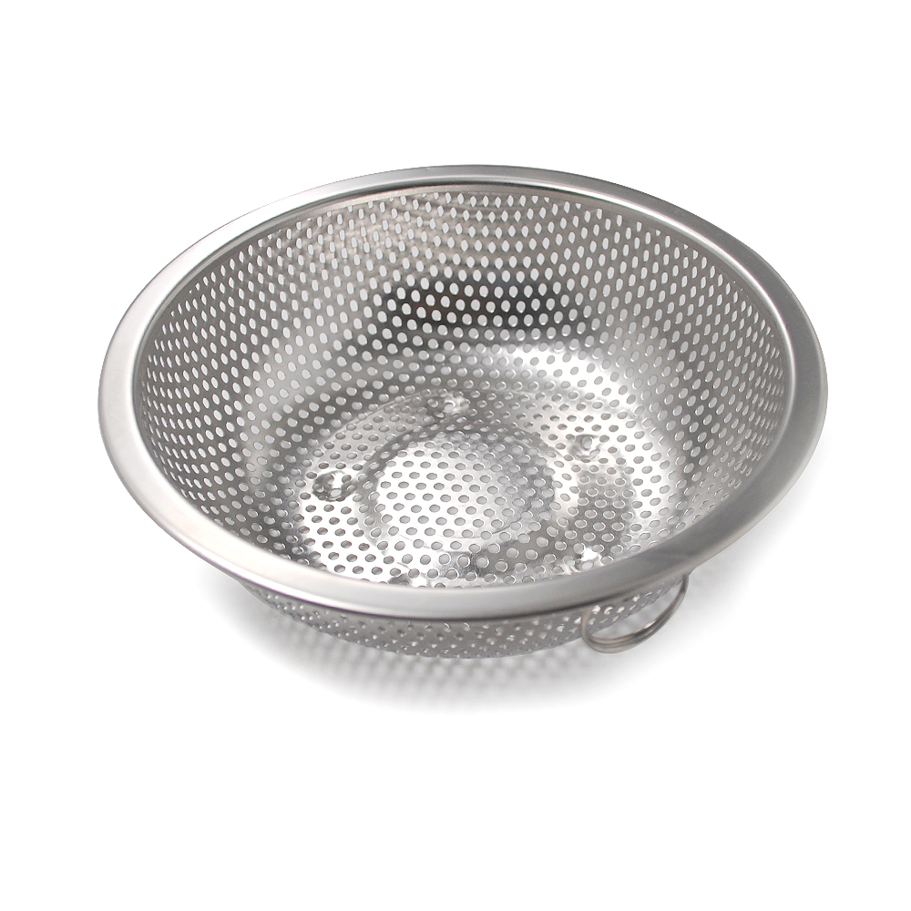 Stainless Steel Vegetable Mesh Colander Rice Strainer Sifter Kitchen