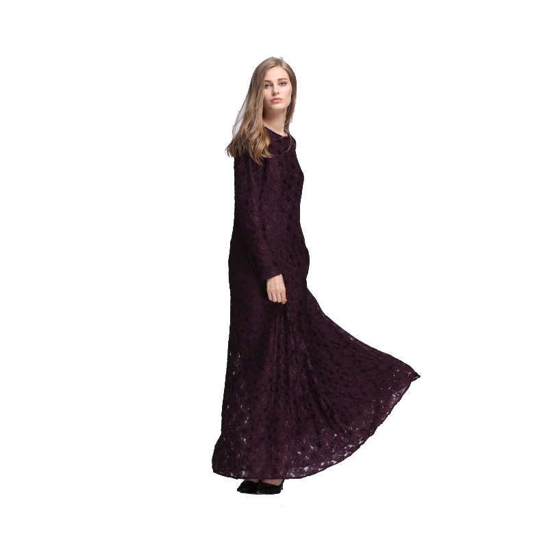 Muslim Lace Dress Abaya Kaftan Islamic Cocktail muslim lace dress abaya kaftan islamic cocktail