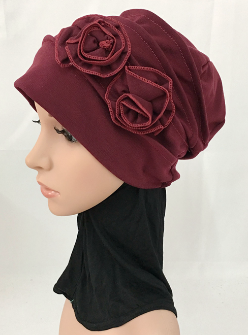 Ramadan Flower Muslim Inner Caps Hijab Arab Shawls 