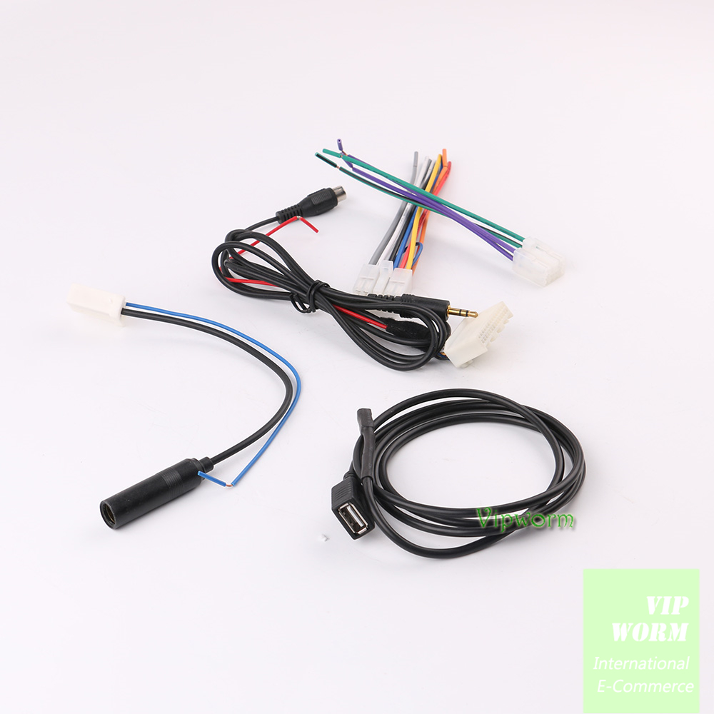 For Car Radio Subaru Outback 2012 USB AUX Antenna Adapter Cable CD