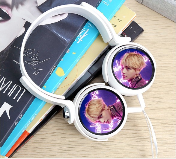 KPOP BTS In Bloom Earphone Bangtan Boys Wings Jimin Headphone Headset