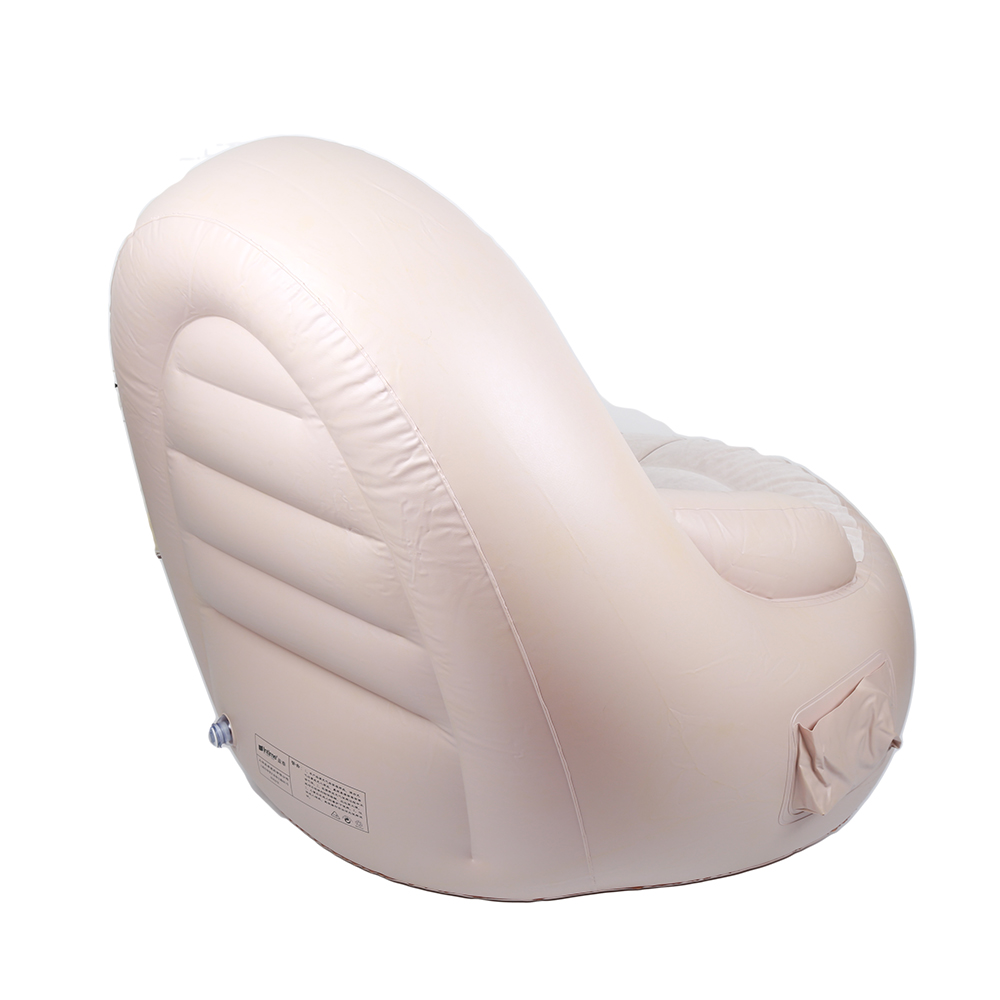 Inflatable Gamer Air Chair Lounger Arm Seat IndoorOutdoor Camping Home