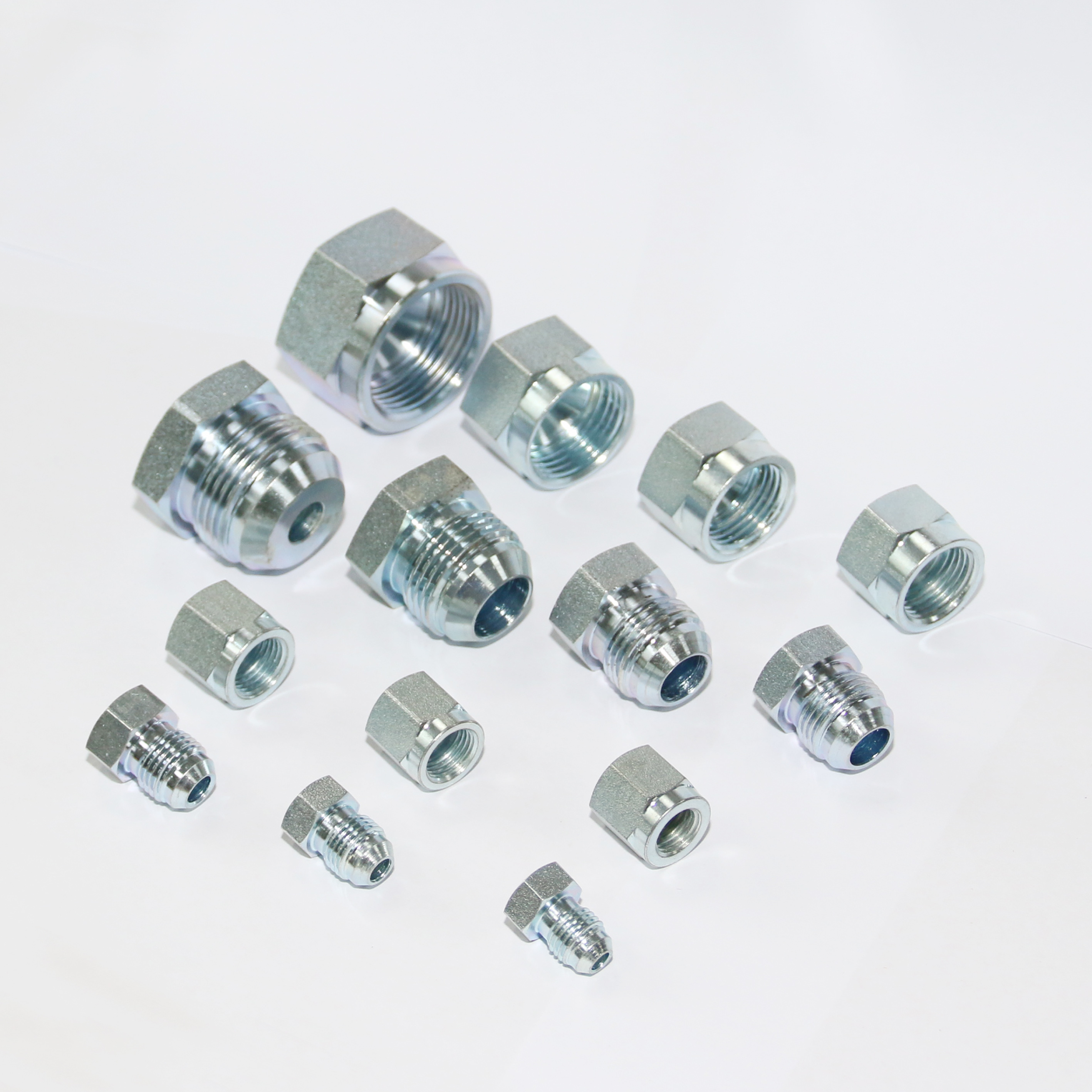 24 Pack ORFS Cap and Plug Hydraulic Adapter Fittings