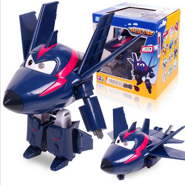 New 15cm Super Wings Robot Airplane Transformer Animation Character