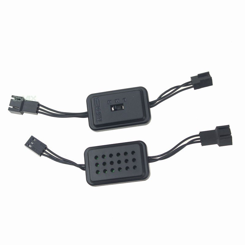 PC Cooling Fan 3 Pin 3-Speed Adjustable Speed Control Controller for PC