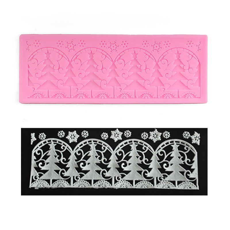 Vintage Lace Cake Decoration Border Mat Silicone Icing ...