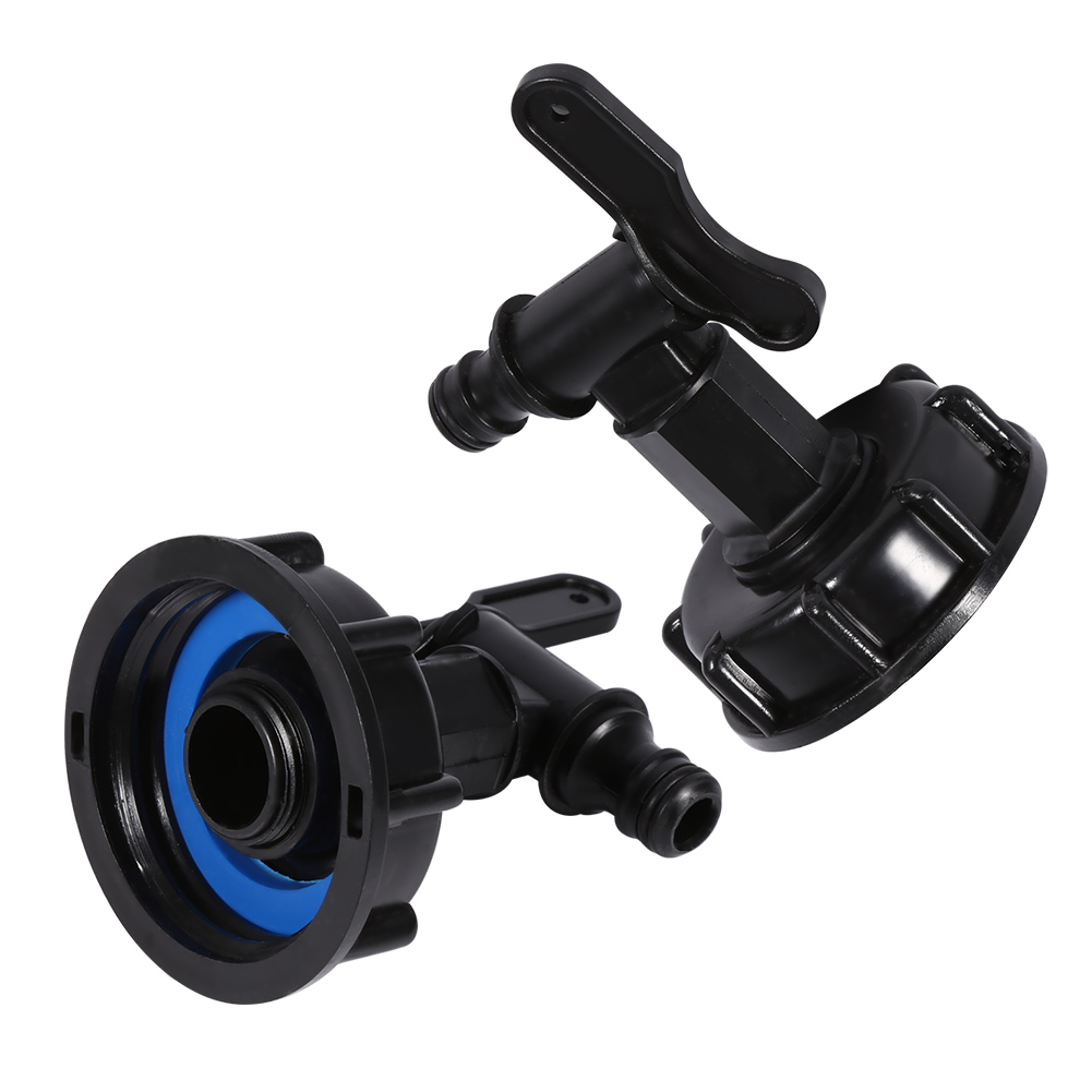 15mm Barrel Water Tank Hose Adapter Coarse Thread Garden Fittings with