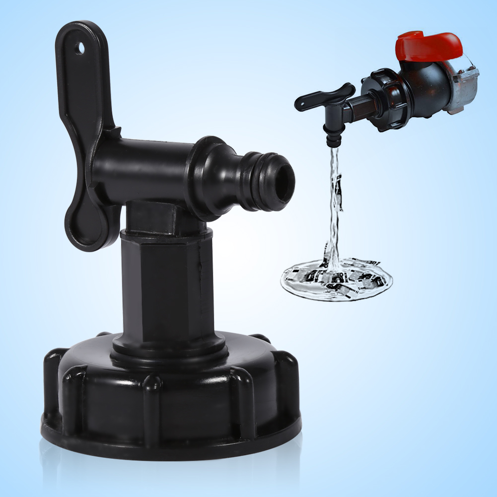 15mm Barrel Water Tank Hose Adapter Coarse Thread Garden Fittings with