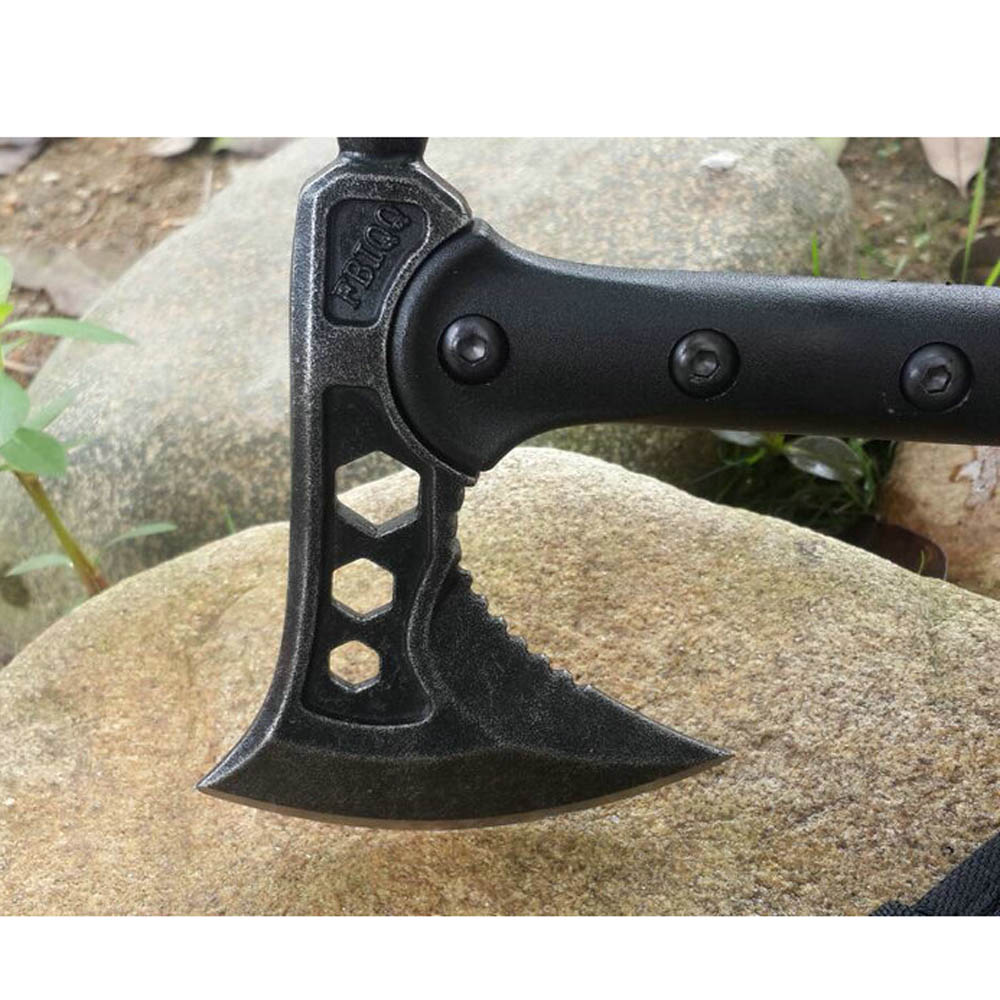 Survival Tomahawk Axe Stainless Steel Hatchet Outdoor Camping Axes Tool