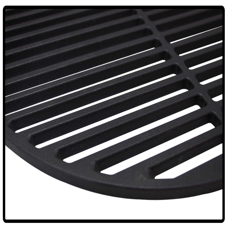 Durashmall Grillrost Aus Gusseisen - Rund, 12 Cm, Schwarz Für Perfektes Grillvergnügen