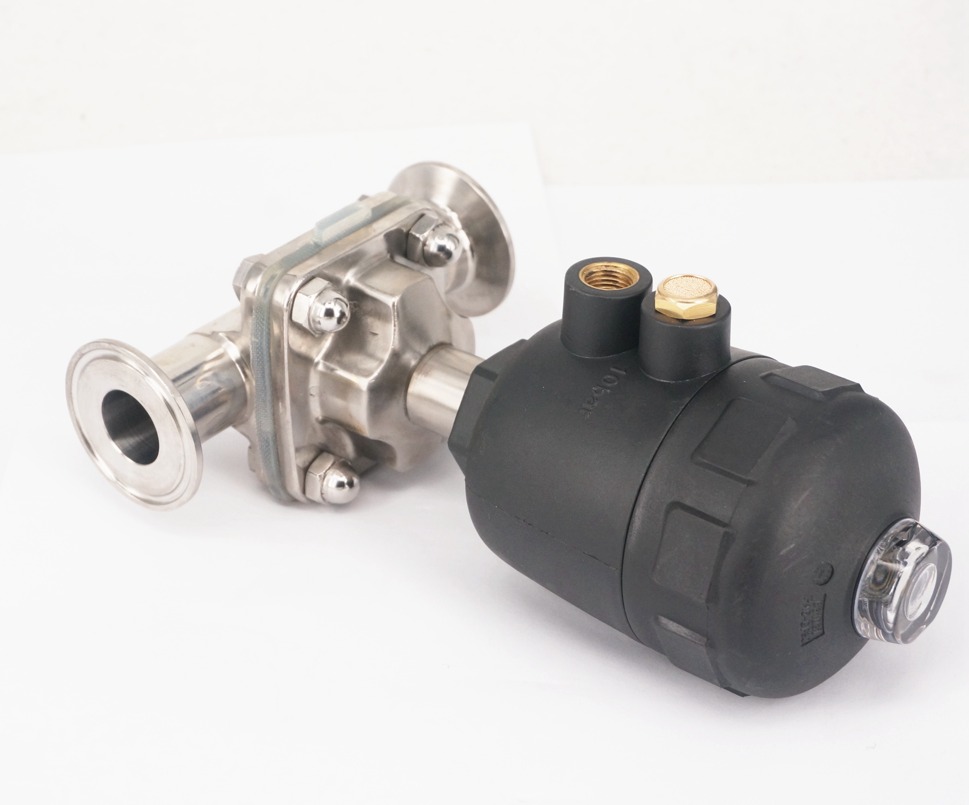 3/4"2" SUS316 Sanitary Pneumatic Tri Clamp Diaphragm Valve For