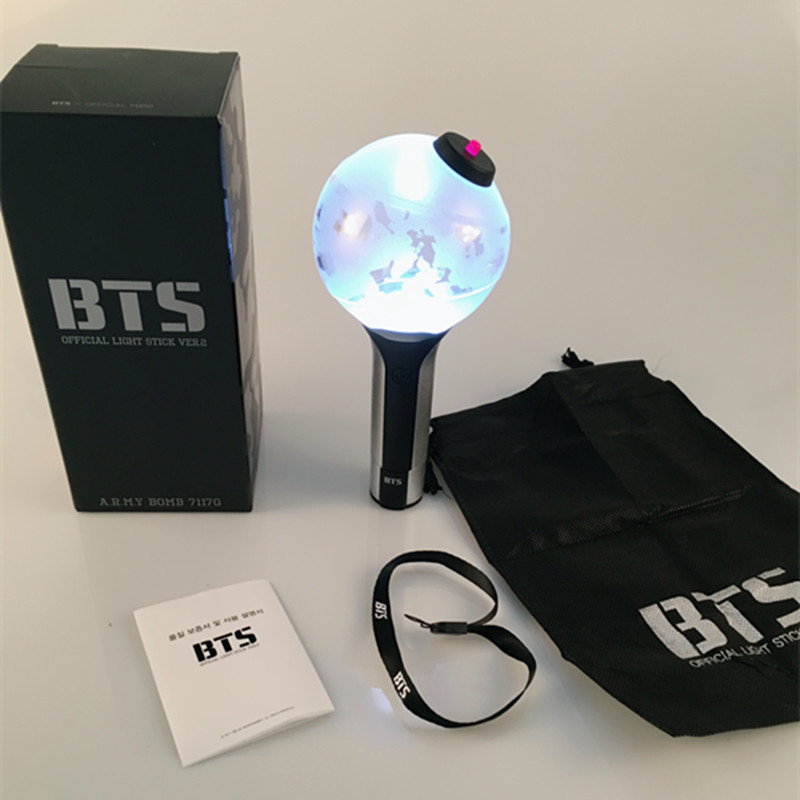 KPOP BTS ARMY Bomb Light Stick Ver.2 Bangtan Boys Fan Made Lightstick