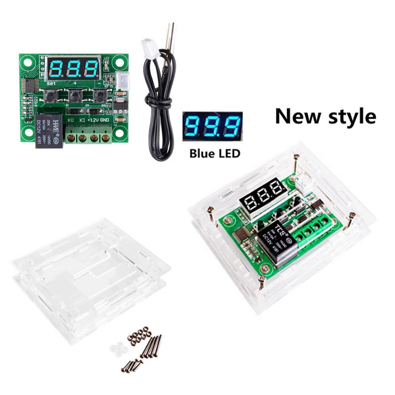 DC 12V Digital LED Heat Cool Thermostat Temperature Regler Hottest AIP