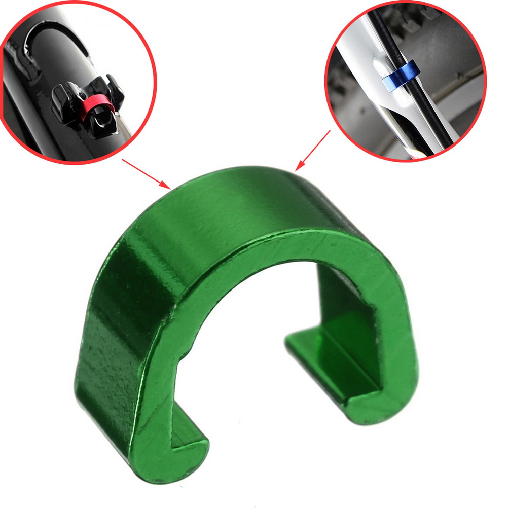 Mode 10 Pièces Vélo Vtt CClips Buckle Tuyau Frein Câble Guide De La