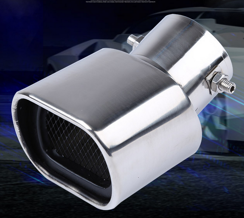 Auto Parts and Vehicles Universal Chrome Stainless Steel Car Dual