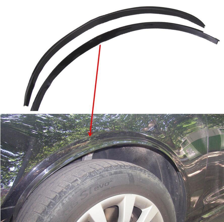 2x Car Wheel Arch Trim Fender Flare Wheel Eyebrow Protector Sticker