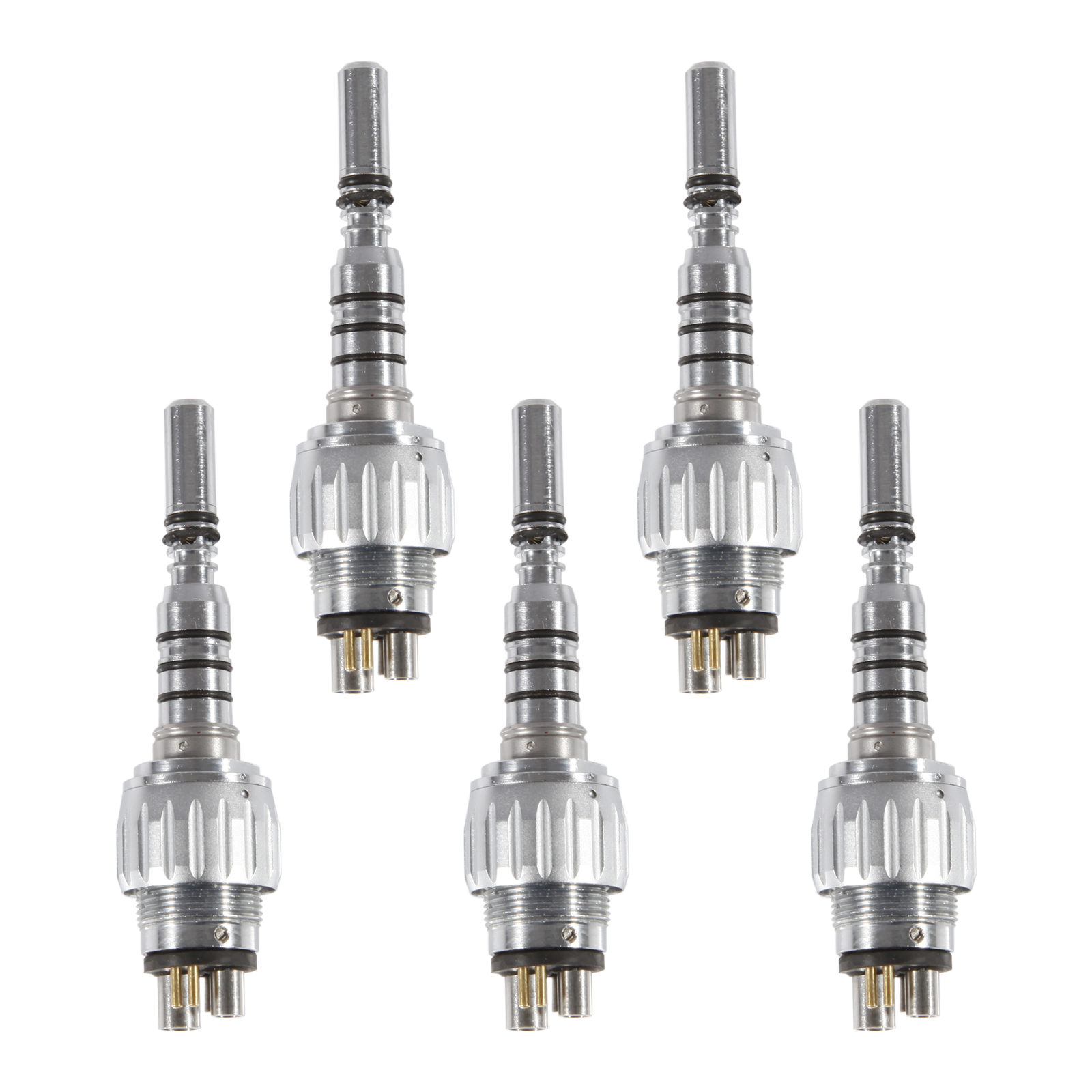 5 Dental LED Quick Coupling Coupler fit KAVO Multiflex Lux Turbine 6