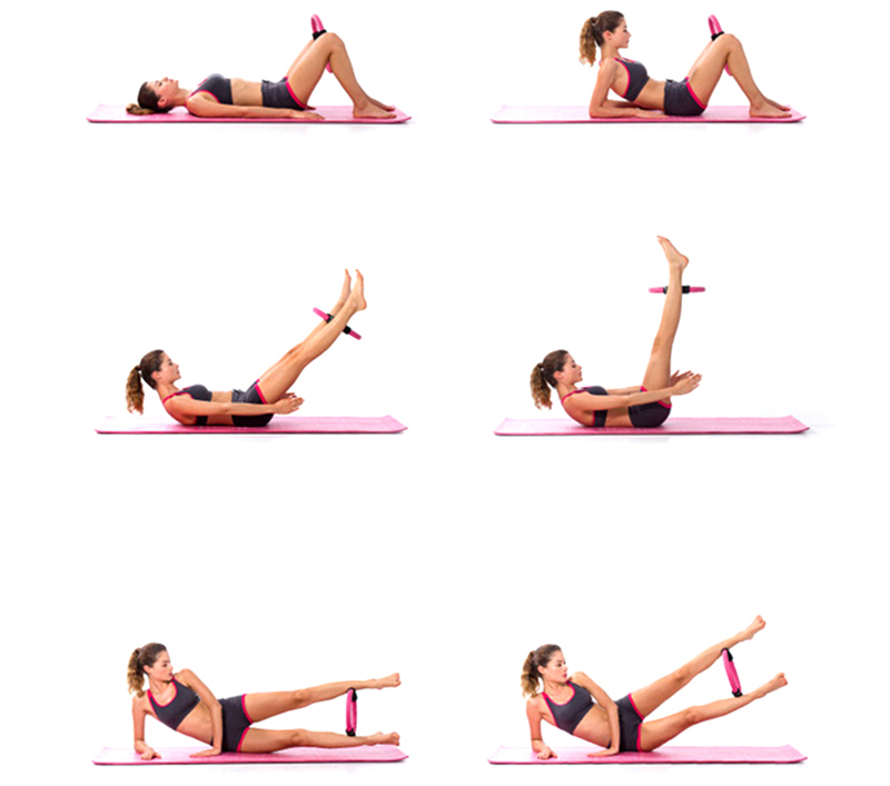 pilates toning ring exercises