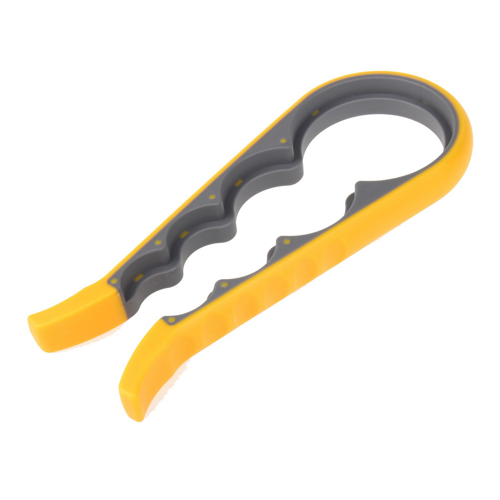 Haimihk Handle Rubber Grip Container Bottle Jar Can Opener Kitchen