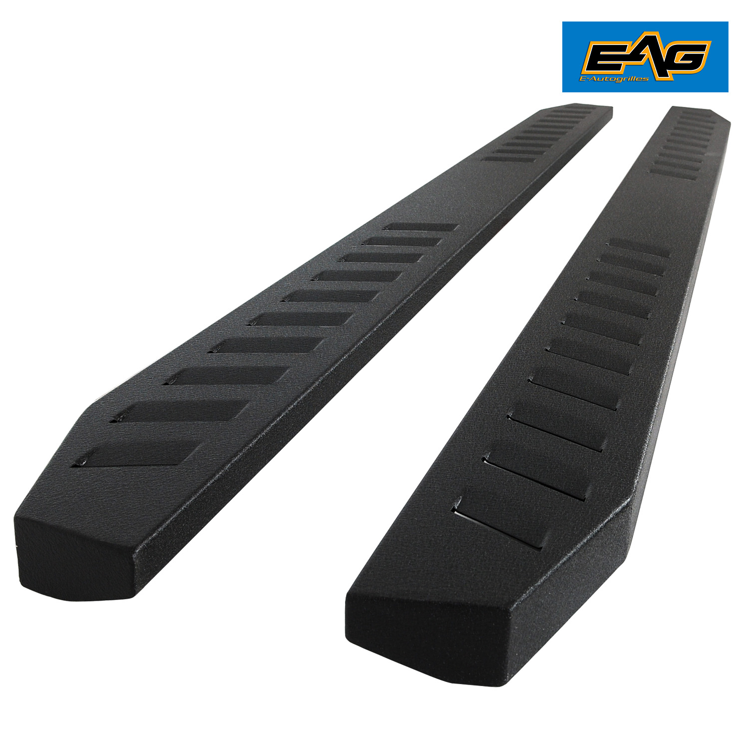 EAG 86" Raptor Running Board+HD Brackets for 9916 Ford F250/F350 Super