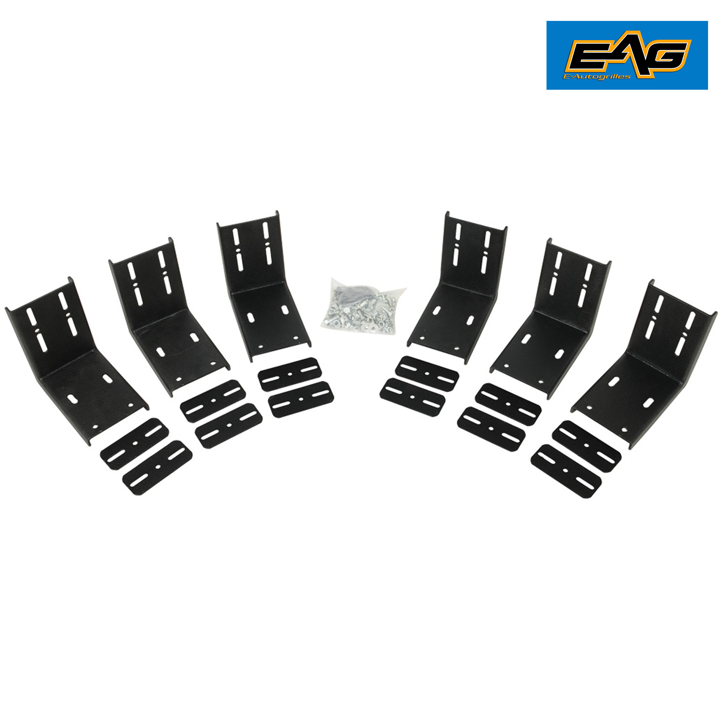 EAG 86" Raptor Running Board+HD Brackets for 9916 Ford F250/F350 Super