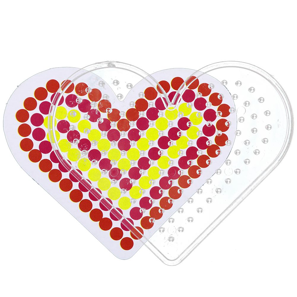 Pegboards for Perler Bead \/ Hama Fuse Beads Clear Square Design Board 3D  eBay